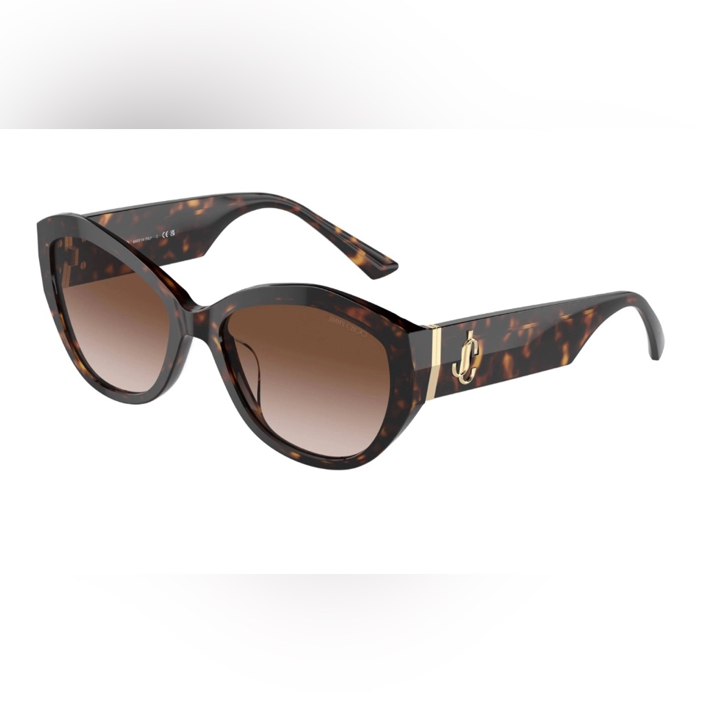 Brand New Jimmy Choo Style Jc5013u Size 5517 Color Havana